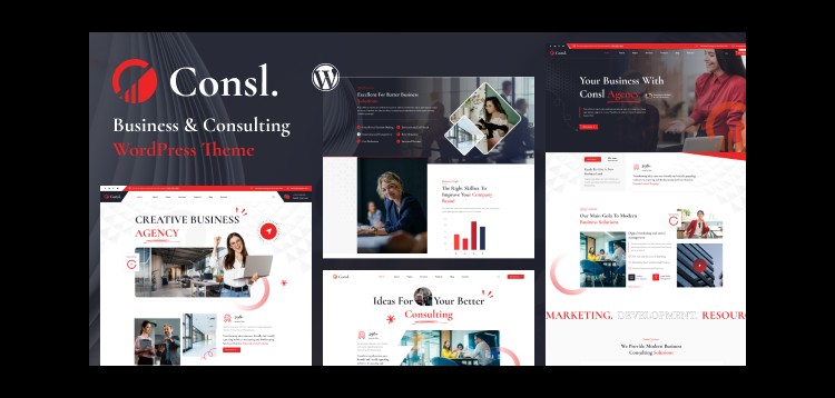 Item cover for download Consl - Consulting Business WordPress Theme