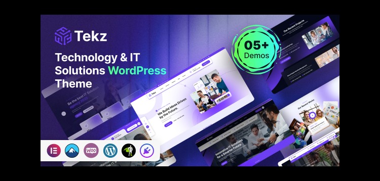 Item cover for download Tekz - Technology & IT Solutions WordPress Theme