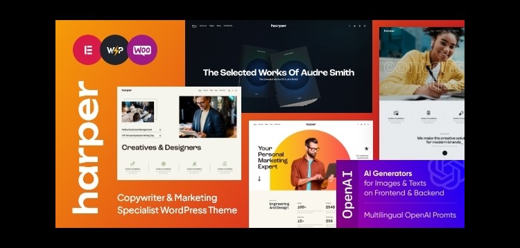 Item cover for download Harper - Digital Marketing Agency WordPress Theme