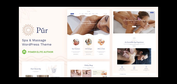 Item cover for download Pur - Spa WordPress Theme