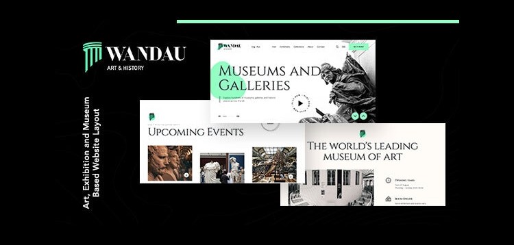 Item cover for download Wandau | Art & History Museum WordPress Theme