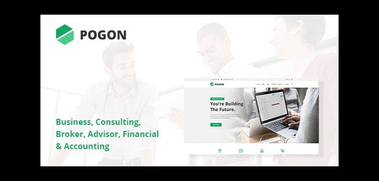 Item cover for download Pogon - Business and Finance Corporate WordPress Theme