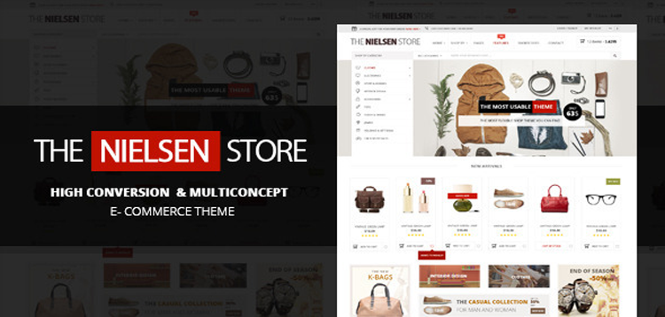 Item cover for download Nielsen - E-commerce WordPress Theme