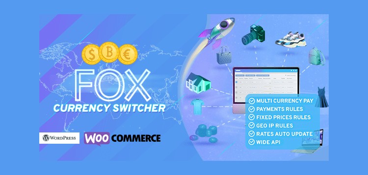 Item cover for download FOX - WooCommerce Currency Switcher Professional - Multi Currency [WOOCS]