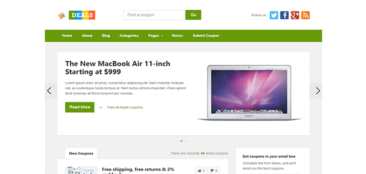 Item cover for download Theme Junkie Deals WordPress Theme