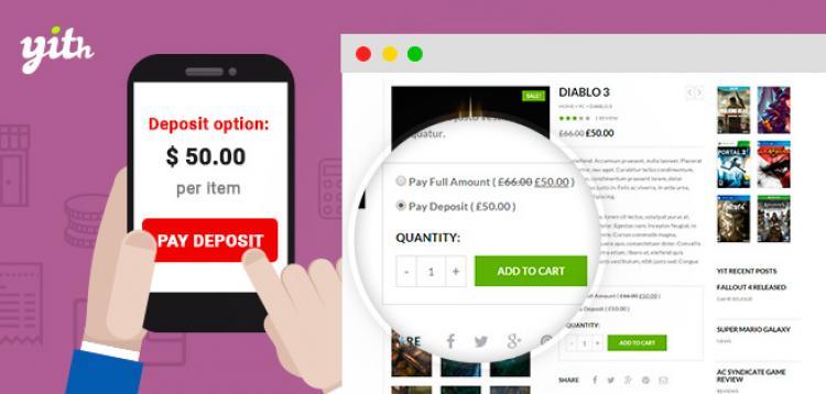 Item cover for download YITH WooCommerce Deposits and Down Payments Premium