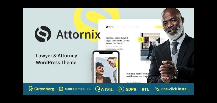 Item cover for download Attornix - Attorney & Lawyer WordPress Theme