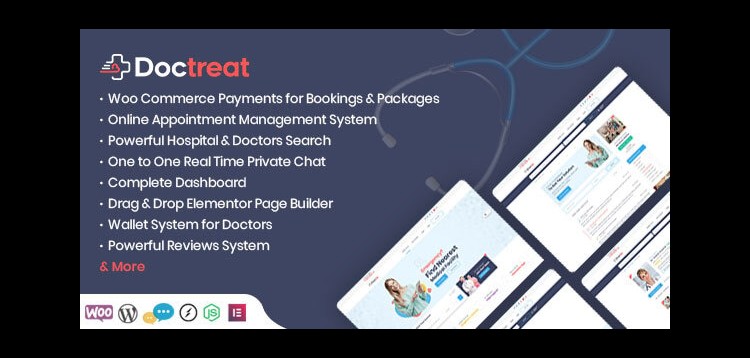 Item cover for download Doctreat - Hospitals and Doctors Directory WordPress Listing Theme
