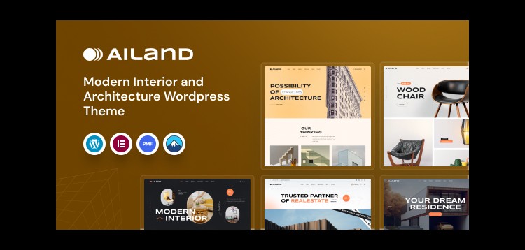 Item cover for download Ailand - Interior & Architecture WordPress Theme