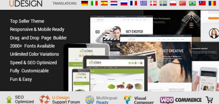 Item cover for download uDesign - Responsive WordPress Theme