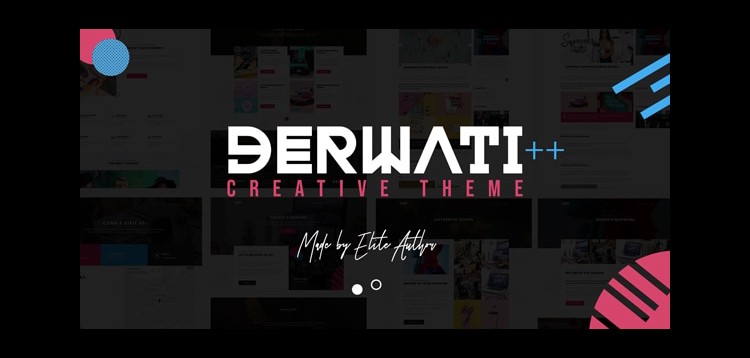 Item cover for download Derwati - Trendy & Creative Portfolio Theme