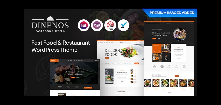 Item cover for download Dinenos - Restaurant WordPress Theme