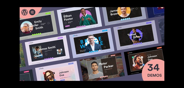 Item cover for download ProCv - CV Resume & Personal Portfolio WordPress Theme