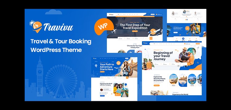 Item cover for download Travivu - Travel & Tour Booking WordPress Theme
