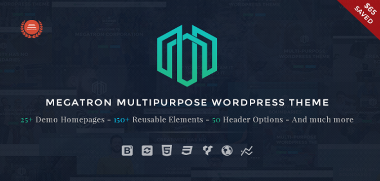 Item cover for download Megatron - Responsive MultiPurpose WordPress Theme