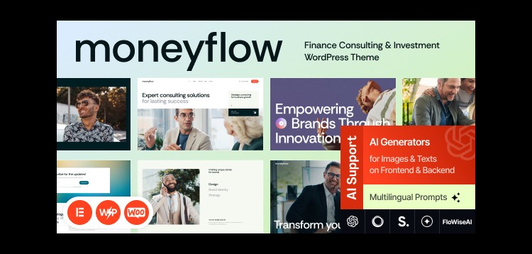 Item cover for download MoneyFlow - Finance Consulting & Investment WordPress Theme