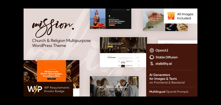Item cover for download Mission - Church & Religion WordPress Theme