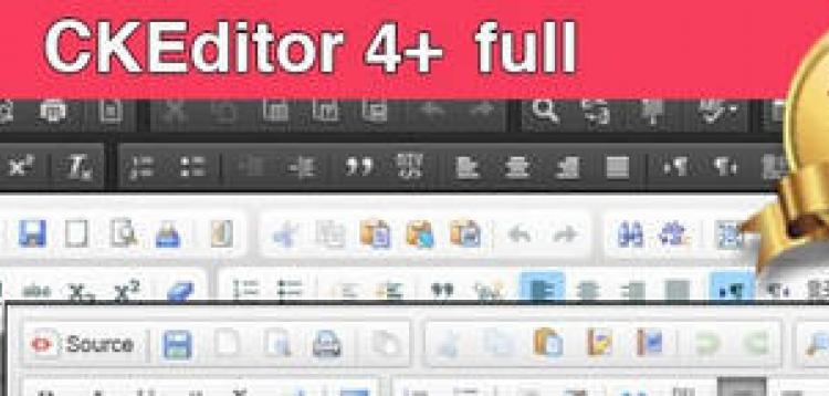 Item cover for download CKEditor 4+ (4.7.3) OpenCart - Full