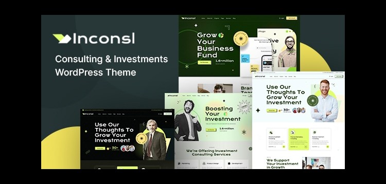 Item cover for download Iconsl - Investment Consulting WordPress Theme