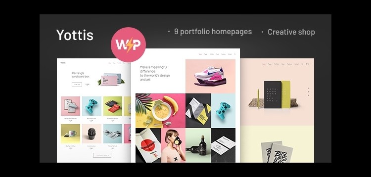 Item cover for download Yottis | Creative Portfolio WordPress Theme + Store