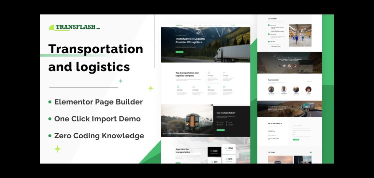 Item cover for download Transflash - Transportation and Logistics WordPress Theme