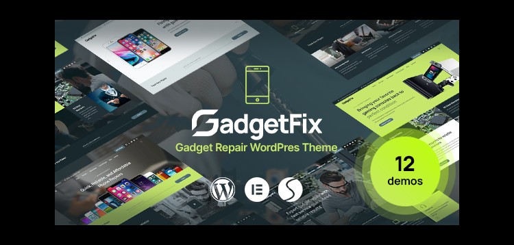 Item cover for download Gadgetfix - Phone and Gadget Repair Service WordPress Theme