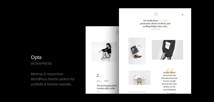 Item cover for download Opta - Minimal Portfolio and Photography WordPress Theme