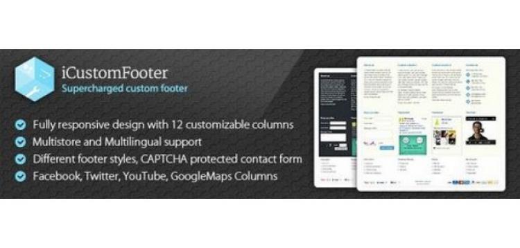 Item cover for download iCustomFooter - Exclusive Powerful Custom Footer