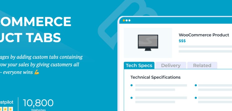 Item cover for download Barn2 Media WooCommerce Product Tabs Pro