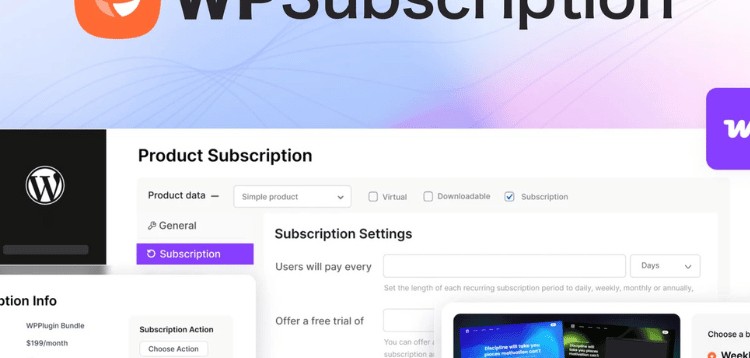 Item cover for download WPSubscription Pro