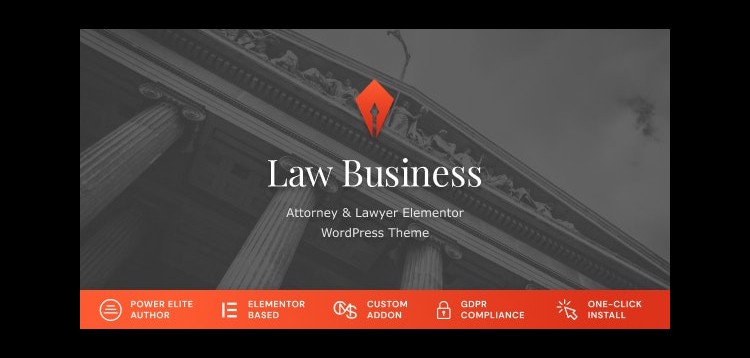 Item cover for download LawBusiness - Attorney & Lawyer WordPress Theme