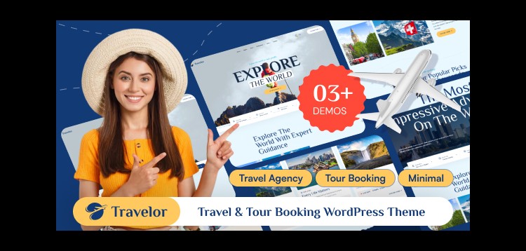 Item cover for download Travelor – Travel & Tour Booking WordPress Theme