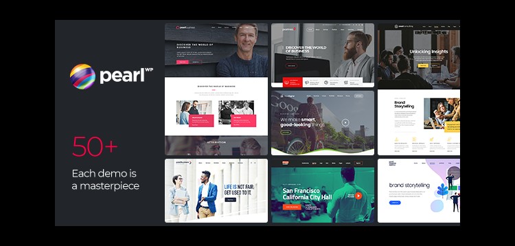 Item cover for download Pearl - Corporate Business WordPress Theme