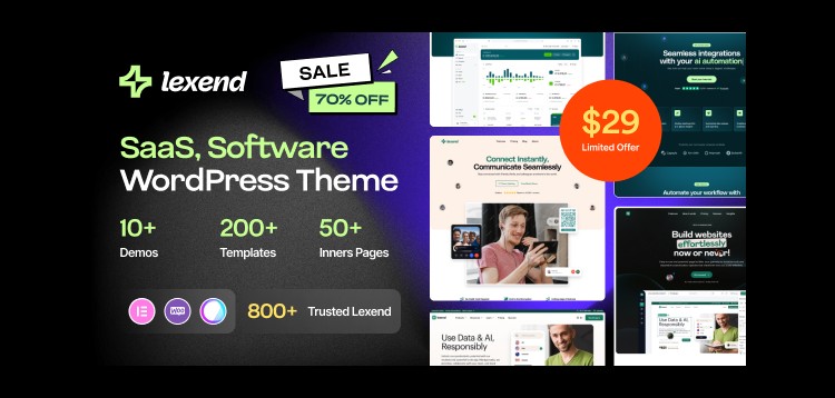 Item cover for download Lexend - Software, SaaS & Startup WordPress Theme