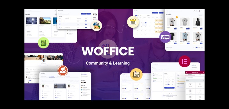 Item cover for download Woffice - Intranet, Extranet & Project Management WordPress Theme