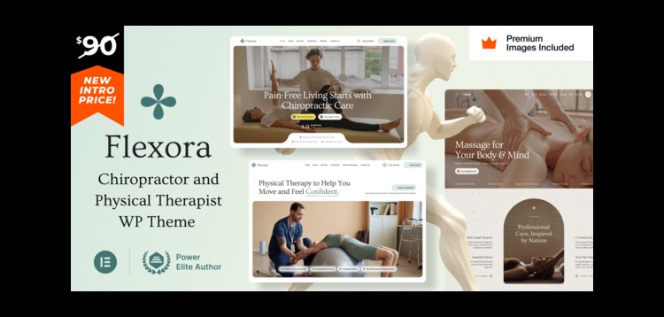 Item cover for download Flexora – Chiropractors Message and Physical Therapists WordPress Theme