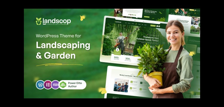 Item cover for download Landscop - Landscaping & Gardening WordPress Theme