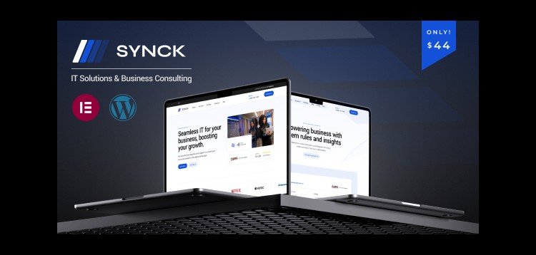 Item cover for download Synck IT Solutions WordPress Theme