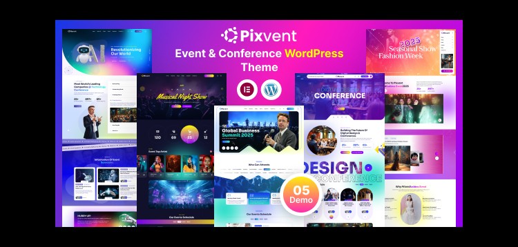 Item cover for download Pixvent – Event and Conference WordPress Theme