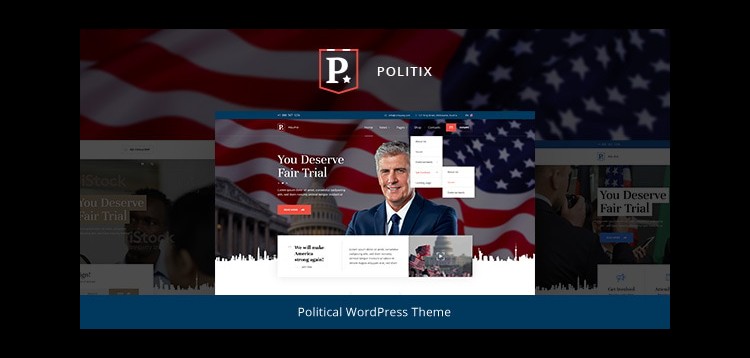 Item cover for download Politix - Political Campaign WordPress Theme