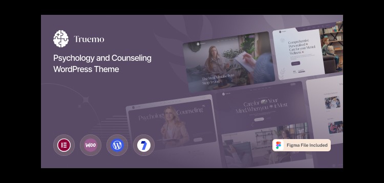 Item cover for download Truemo - Psychology and Counseling WordPress Theme