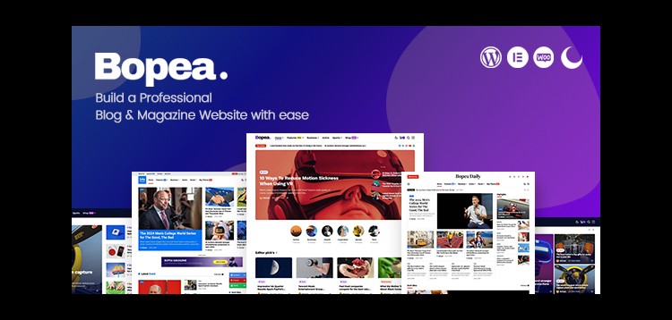Item cover for download Bopea - Newspaper & Magazine WordPress Theme