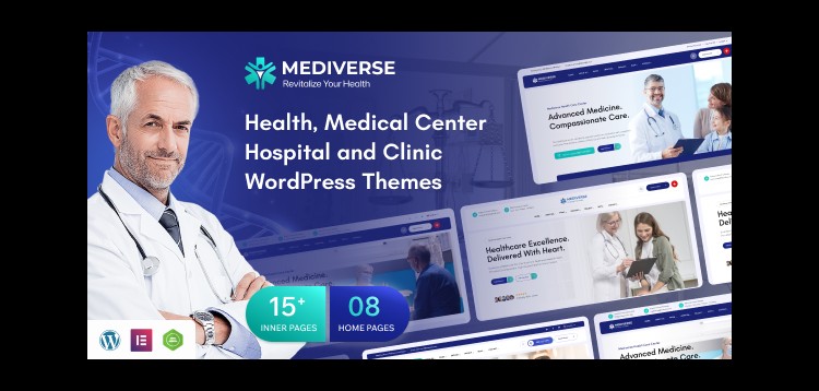 Item cover for download Mediverse - Health Medical Clinic WordPress Theme