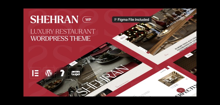 Item cover for download Shehran - Restaurant WordPress Theme