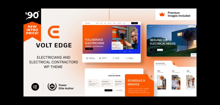 Item cover for download VoltEdge– Electrician Electrical Contractor WordPress Theme