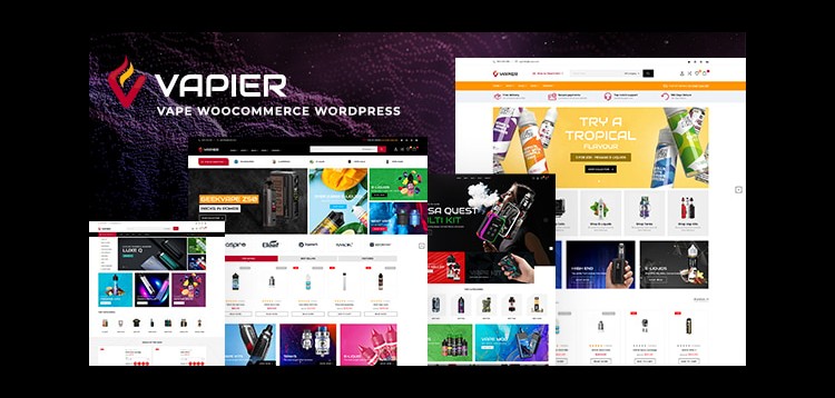 Item cover for download Vapier – Vape Store WooCommerce WordPress Theme
