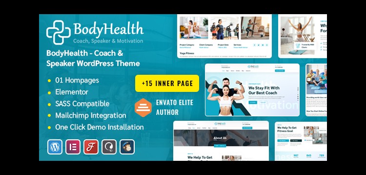 Item cover for download BodyHealth | Fitness & Workout WordPress Theme