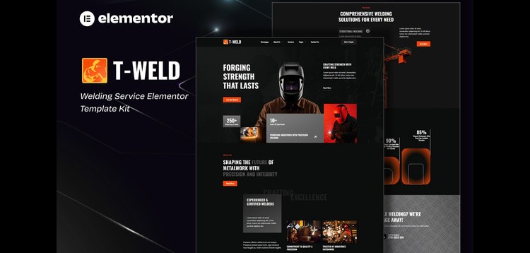 Item cover for download Tweld - Welding Service Elementor Template Kit
