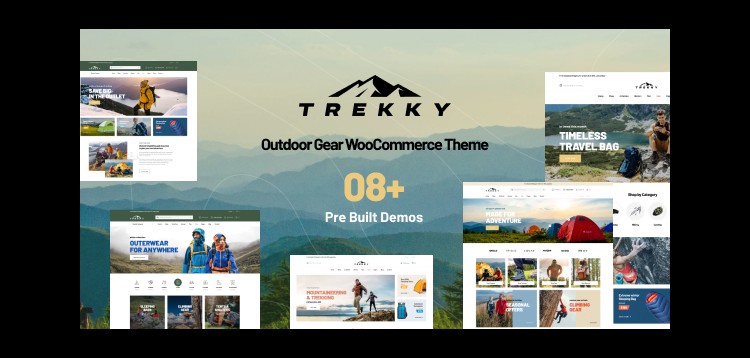 Item cover for download Trekky - Outdoor Gear WooCommerce Theme