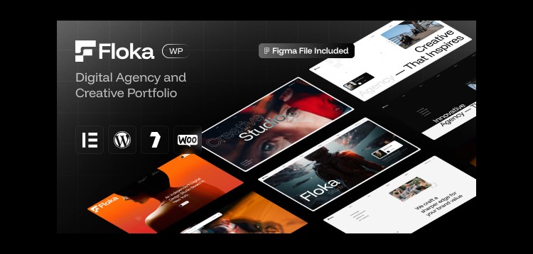 Item cover for download Floka - Digital Agency & Portfolio WordPress Theme